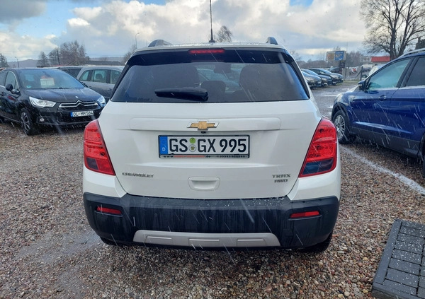 Chevrolet Trax cena 35900 przebieg: 219000, rok produkcji 2013 z Lębork małe 781